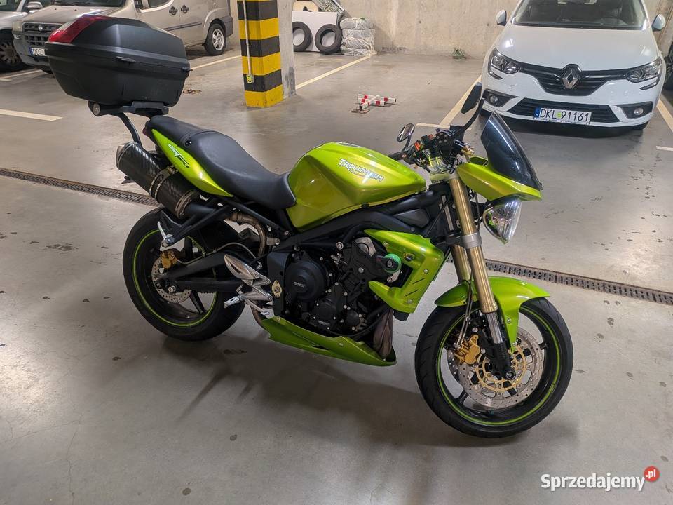 Triumph street triple 675 2008r wydechy ninja 675cm3 Wrocław