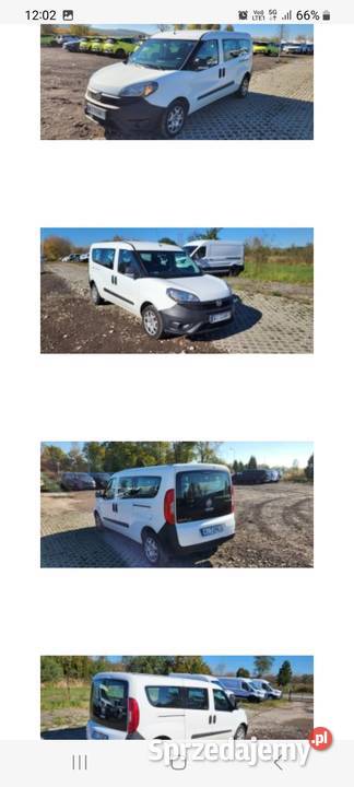 Fiat Doblo 2021 5 osobowy salon 4/5 podkarpackie Dębica