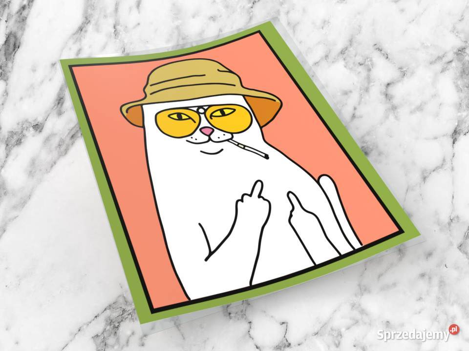 Naklejka RIP N DIP 8 x 75 ripndip cat supreme Choroszcz