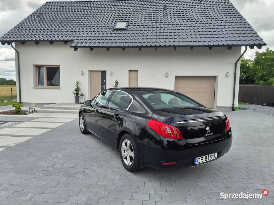 Peugeot 508 Active 16 benzyna 156 2011r kujawsko-pomorskie