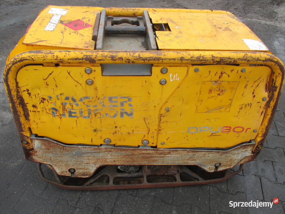 Zagęszczarka rewersyjna Wacker Neuson DPU80r Pleszew