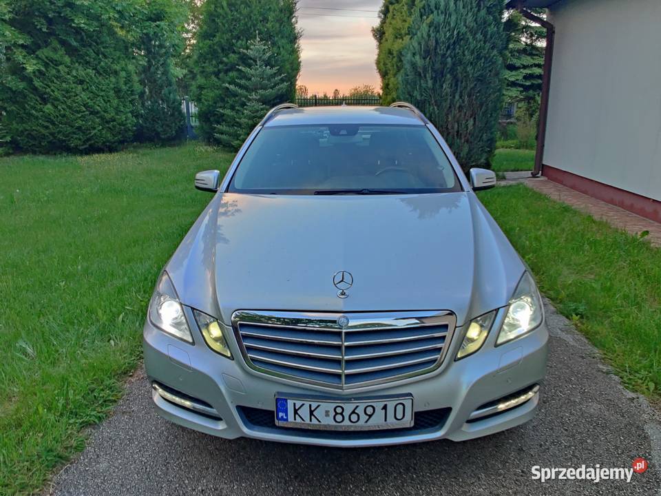 Mercedes E Klasa W212 kombi S212 2011 nieuszkodzony małopolskie Kraków