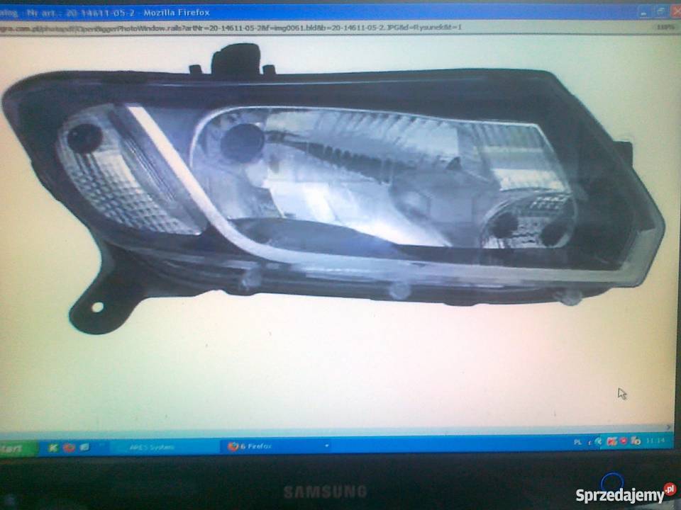 REFLEKTOR LAMPA LP H4 SANDEROLOGAN 1216 ZE mazowieckie Pruszków