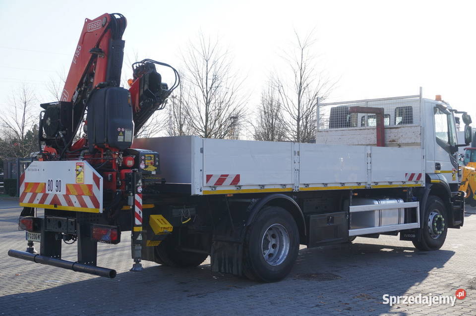 veco Stralis XWay 310 4x2 E6 dźwig Fassi F155670 szyberdach