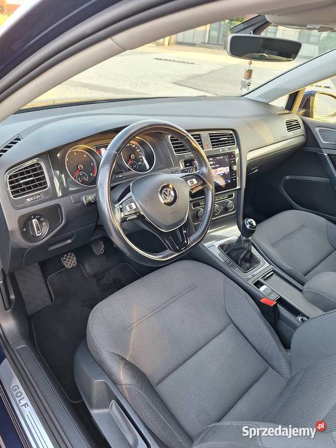 VW Golf 7 16 TDI 116 polski salon radio wielkopolskie Leszno sprzedam