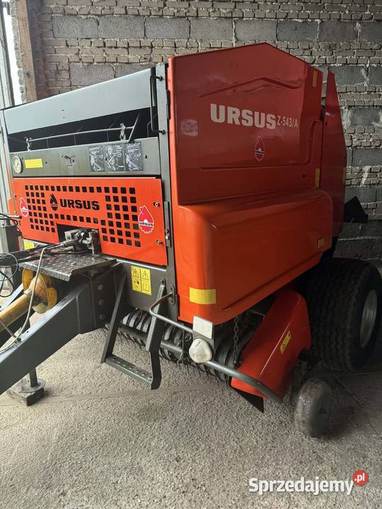 Prasa belująca Ursus Z543A 2016 siatkasznurek łódzkie Zduny sprzedam