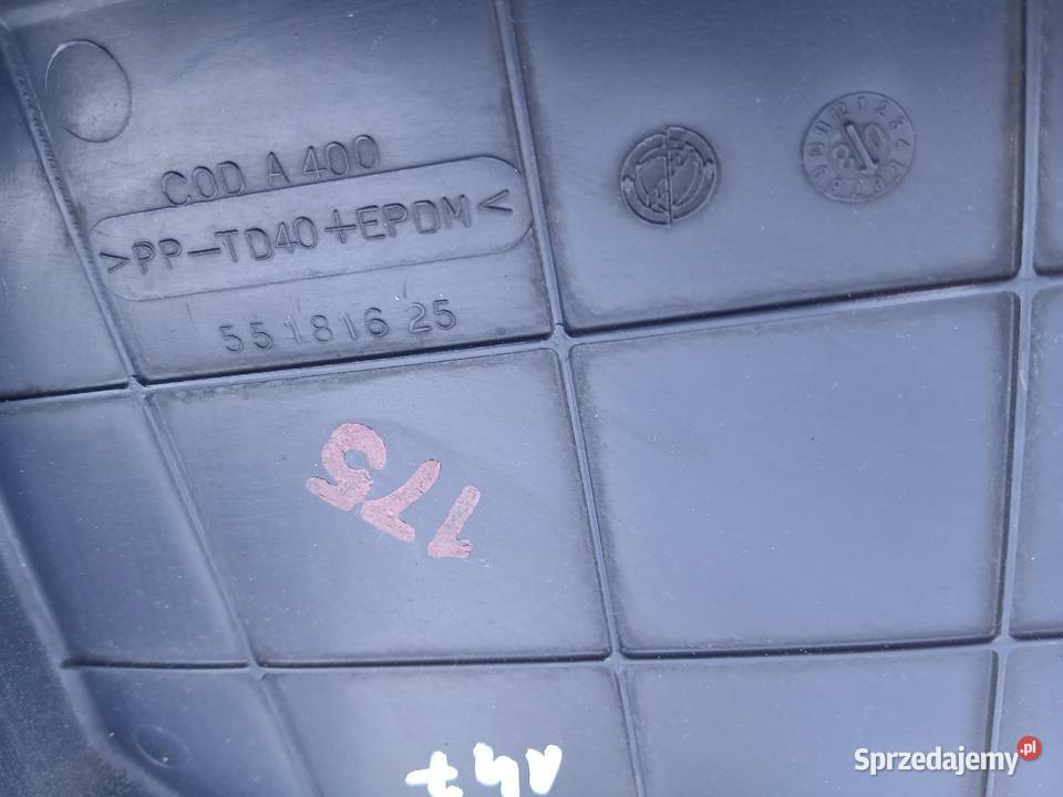 Alfa Romeo 147 2010 osłona obudowa rozrządu osobowe Rozrząd