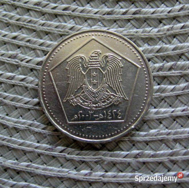 Syria 5 Funtów 2003r Ładna Numizmatyka wielkopolskie