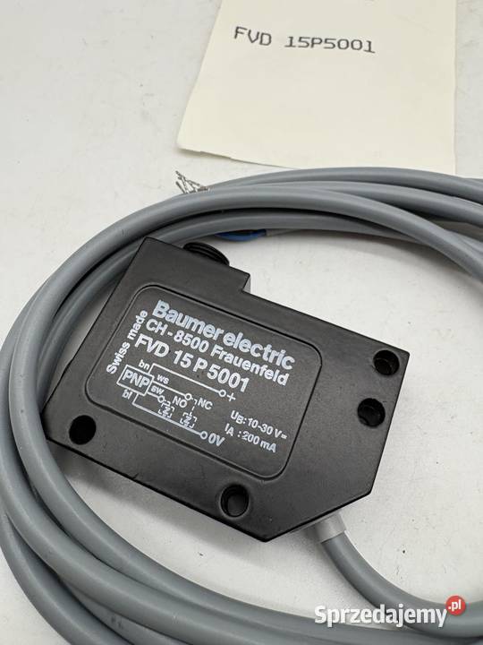 Baumer FVD 15P5001 Czujnik fotoelektryczny mazowieckie Warszawa