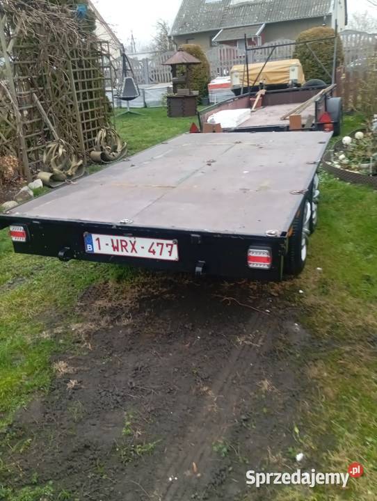 Sprzedam przyczepę samochodową bezbortową bez Motoryzacja Podławki