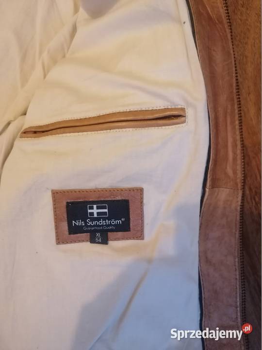 Nowa kurtka skórzana Nils Sundstrm 54