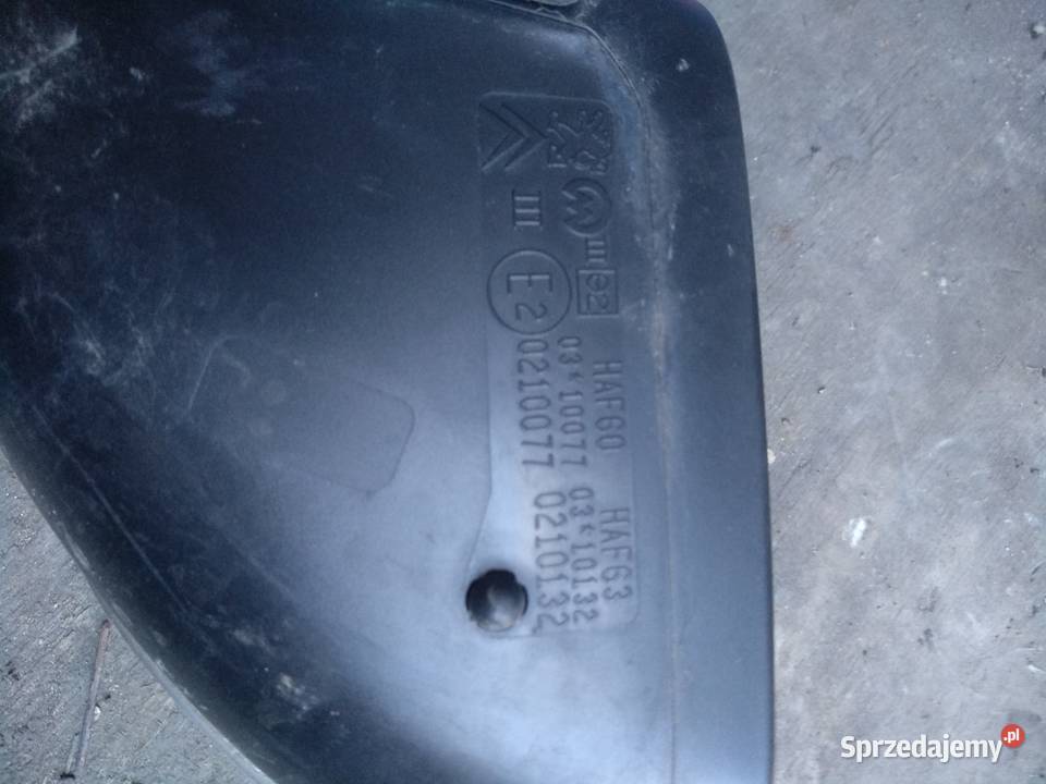 Lusterko prawe ds 5 Citroen zew Wkład szkło Bieliny