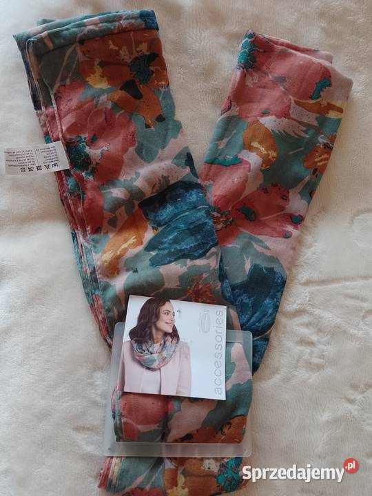 Kolorowy cienki komin pod szyję NOWY Kraków