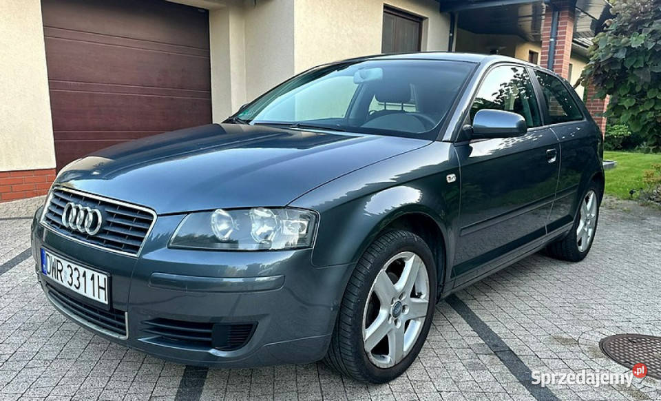 Audi A3 3drzwiowe Audi A3 8p 16MPI 101 Ładna Wrocław