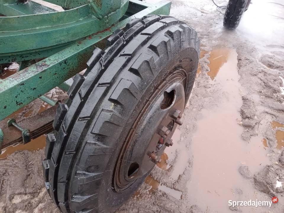 Nowe koła do ciągnika przyczepy Osięciny
