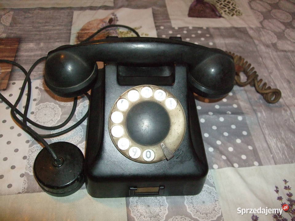 Stary Aparat telefoniczny z tarczą Supraśl sprzedam