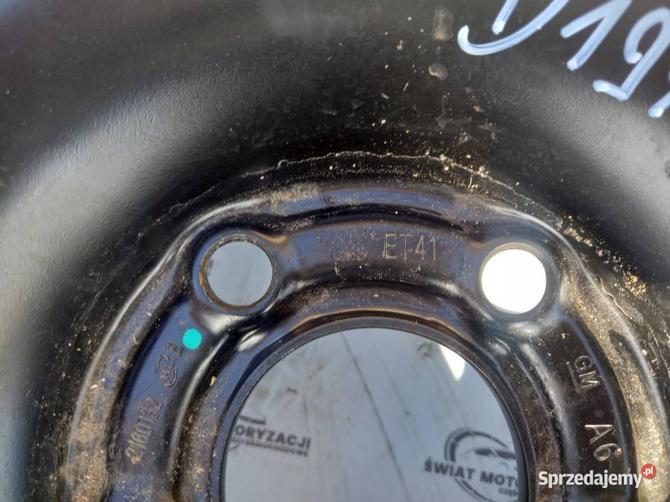 OPEL VECTRA C koło dojazdowe 1157016 92M 5x110