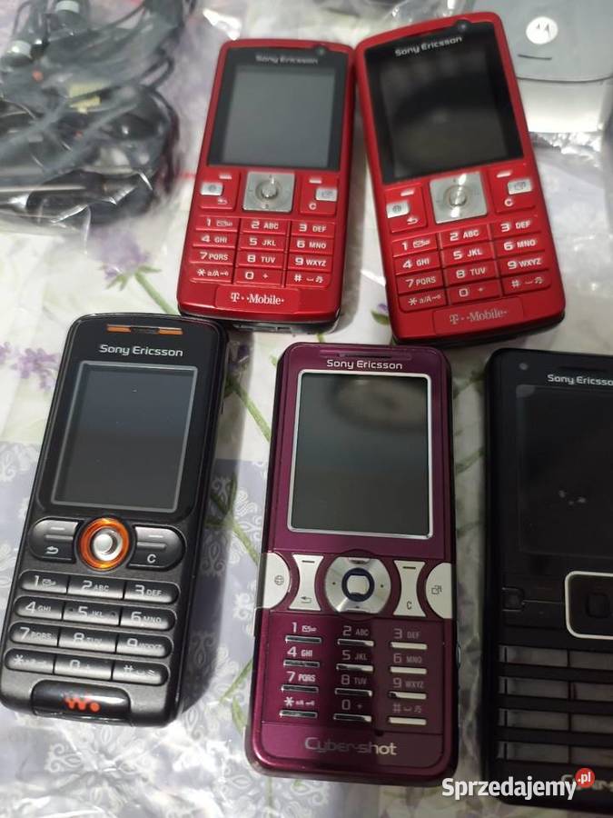 Sony Ericsson 6 sztuk Legnica sprzedam