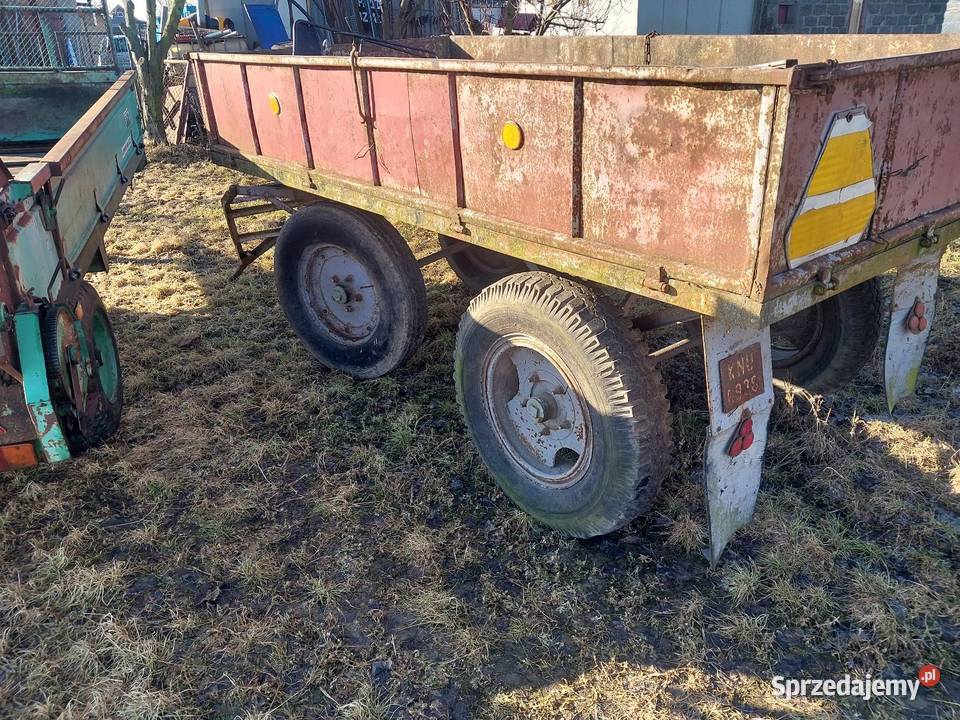 Sprzedam przyczepę Ślesin sprzedam