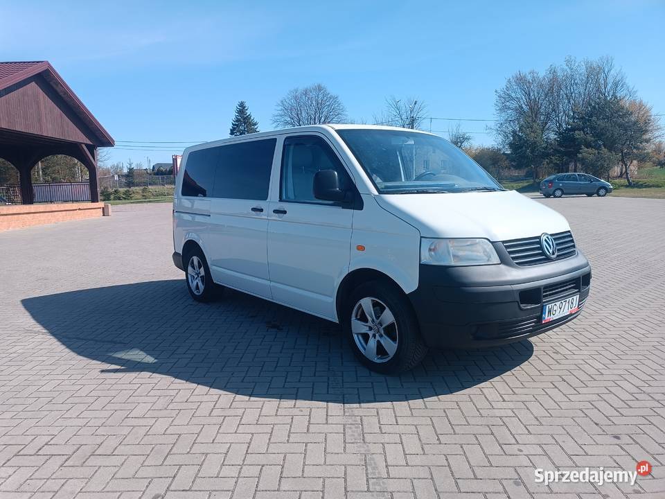Volkswagen Transporter T5 brygadówka 6 osob 105KM Żelechów