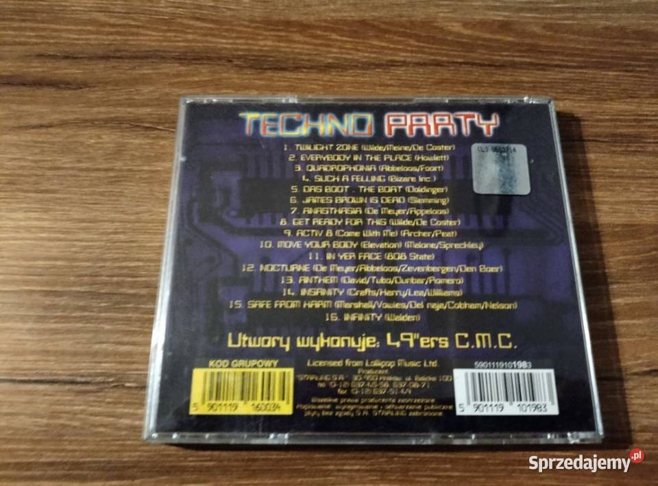 Techno Party płyta CD Turek