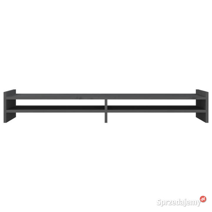 Podstawka na monitor szara 100x27x15 lite drewno Warszawa