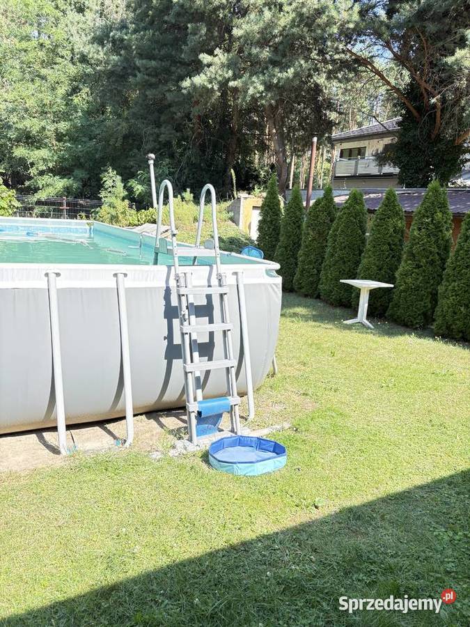 Basen ogrodowy stelażowy mazowieckie
