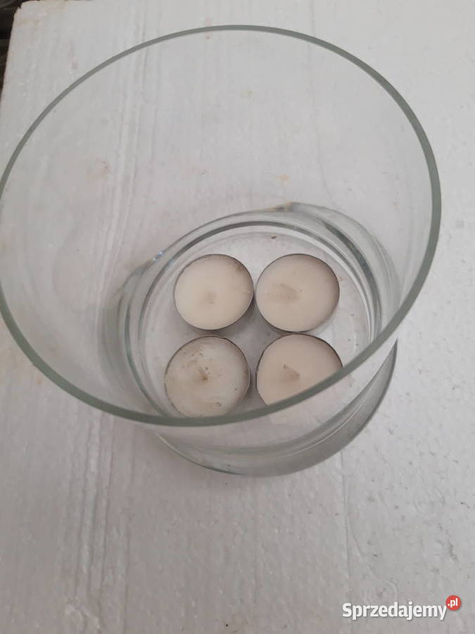 świecznik na tealighty wazkon Krosno lata 80te Warszawa