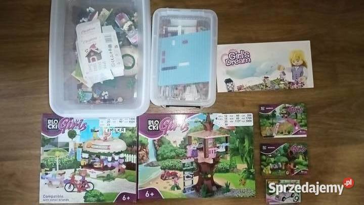 Klocki Blocki Kloksy dzieci różne zestaw st Godziszka