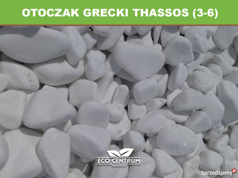 Biały kamień ogrodowy Otoczak Grecki Thassos sprzedam