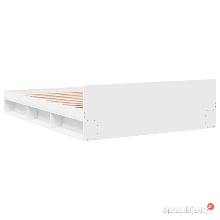Rama łóżka z szufladami biała 160x200 WM3280734 Warszawa