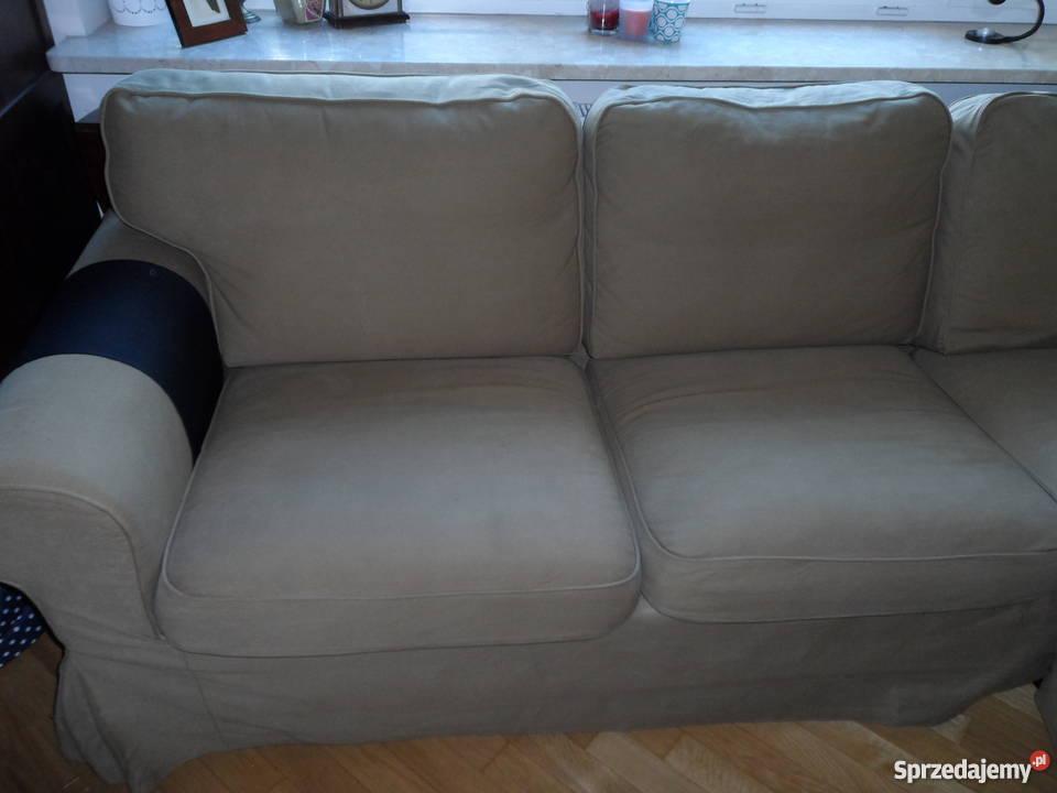 EKTORP naroznik sofa leżanka 2 pokrowce Warszawa