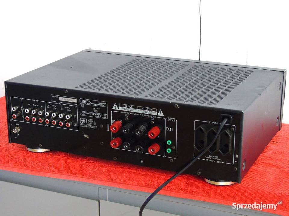 Wzmacniacz stereo Kenwood KA4050R mocny i Jasło