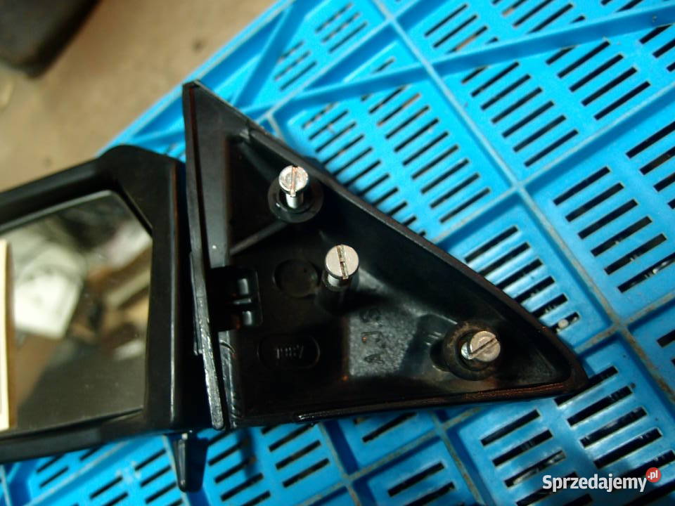 Lusterko zewnętrzne prawe lewe Polonez AJS1 PRL Rok produkcji 1987 Łódź