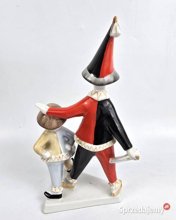 2 Klauny Art Deco Hanzly Jen Hollohaza Węgry