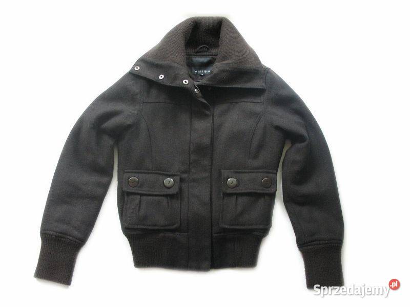 Świetna markowa kurtka firmy AMISU S na jesien i Warszawa