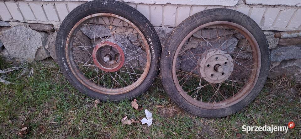 Felgi do wsk Motocykle na części Gończyce sprzedam