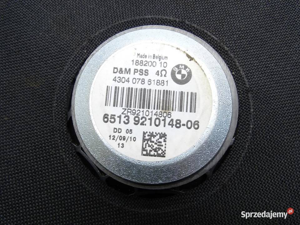 GŁOŚNIK SUBWOOFER NISKOTONOWY PRAWY 9210148 BMW