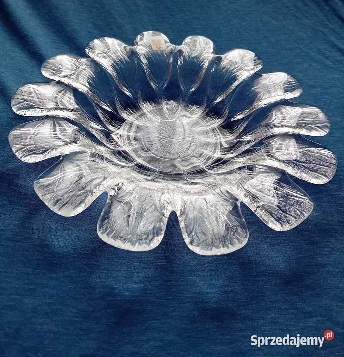 Miska Holmegaard sygnowana szkło mrożone Proj Koźminek sprzedam