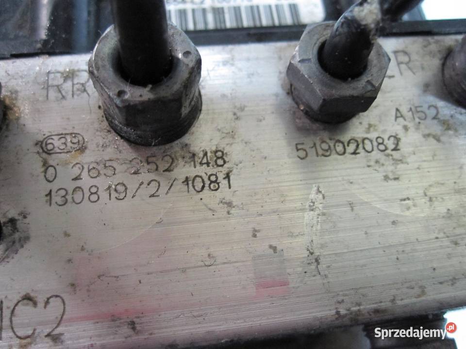 FIAT QUBO 13r pompa ABS 0265252148 51902082