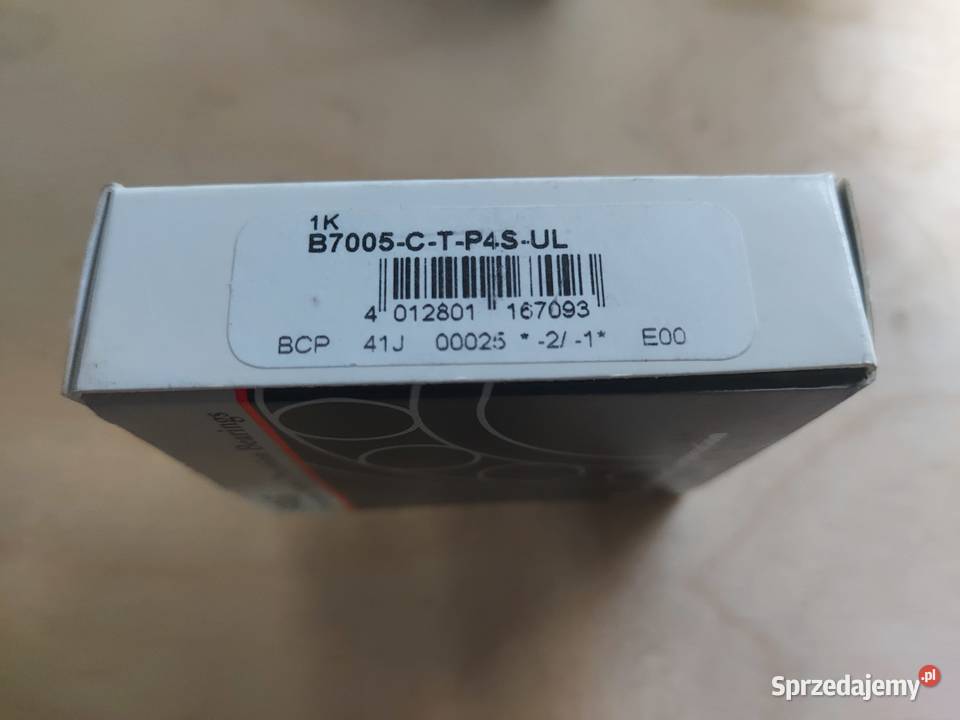Łożysko FAG B7005CTP4S Pozostałe Kraków