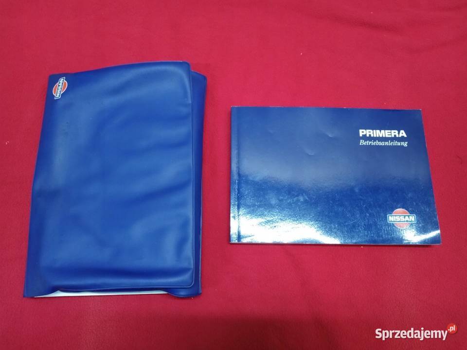 NISSAN PRIMERA P11 Instrukcja książka łódzkie Łódź