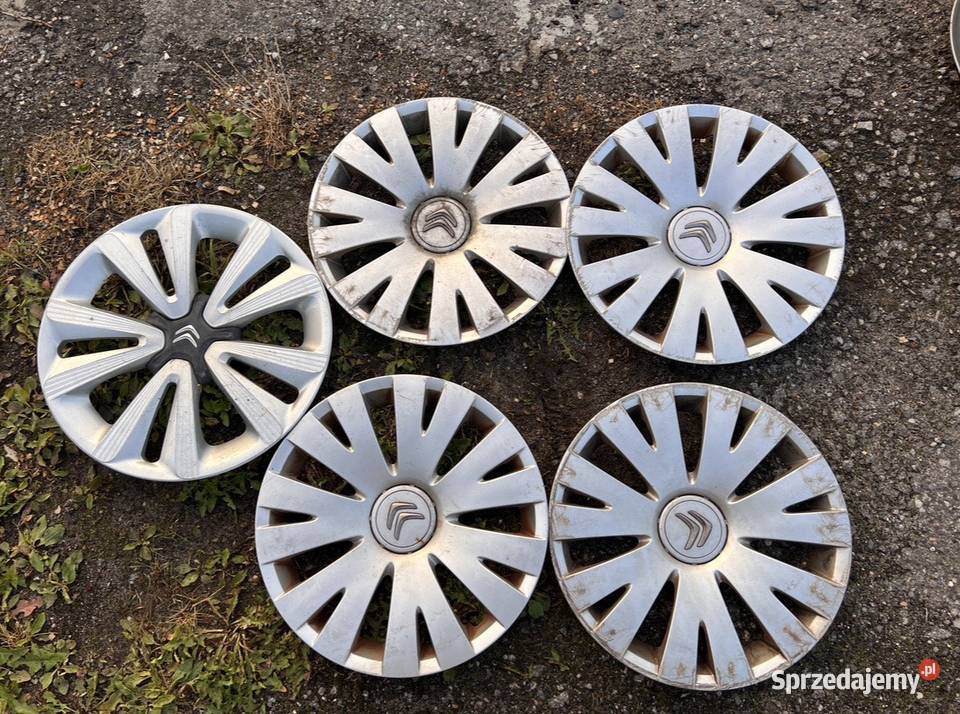 Kołpaki 15 Citron C3 C4 Berlingo Oryginał PSA Kołpaki sprzedam