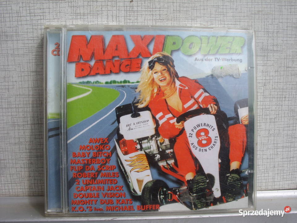 Dance CD MAXI POWER VOL 8 2CD 1996 Wołów