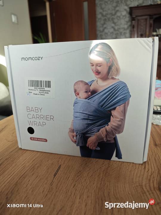 Chusta do noszenia niemowląt Czarna Nosidełka i chodziki lubuskie Żary