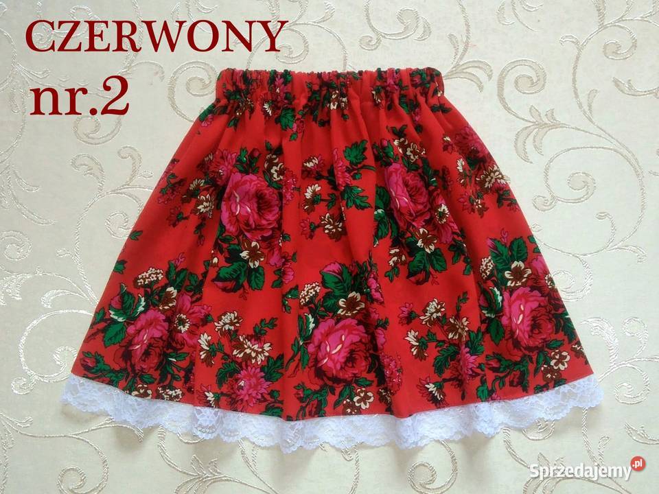 Spódniczka ludowa krakowska góralska folk dziewczynka Michałów sprzedam
