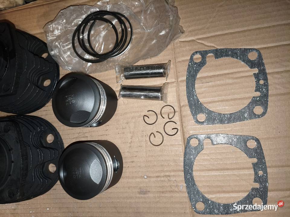 Cylindry Ural szlifie 794 z nowymi tłokami Cylindry, głowice, pierścienie Leszno