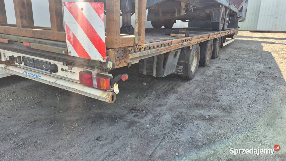 Krone SD Naczepa niskopodwozie jumbo 3 osie niskopodłogowe