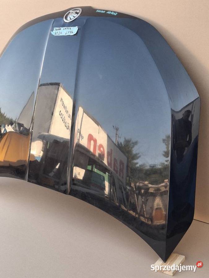 SKODA KAROQ MASKA POKRYWA SILNIKA 57A823155 Bieleń