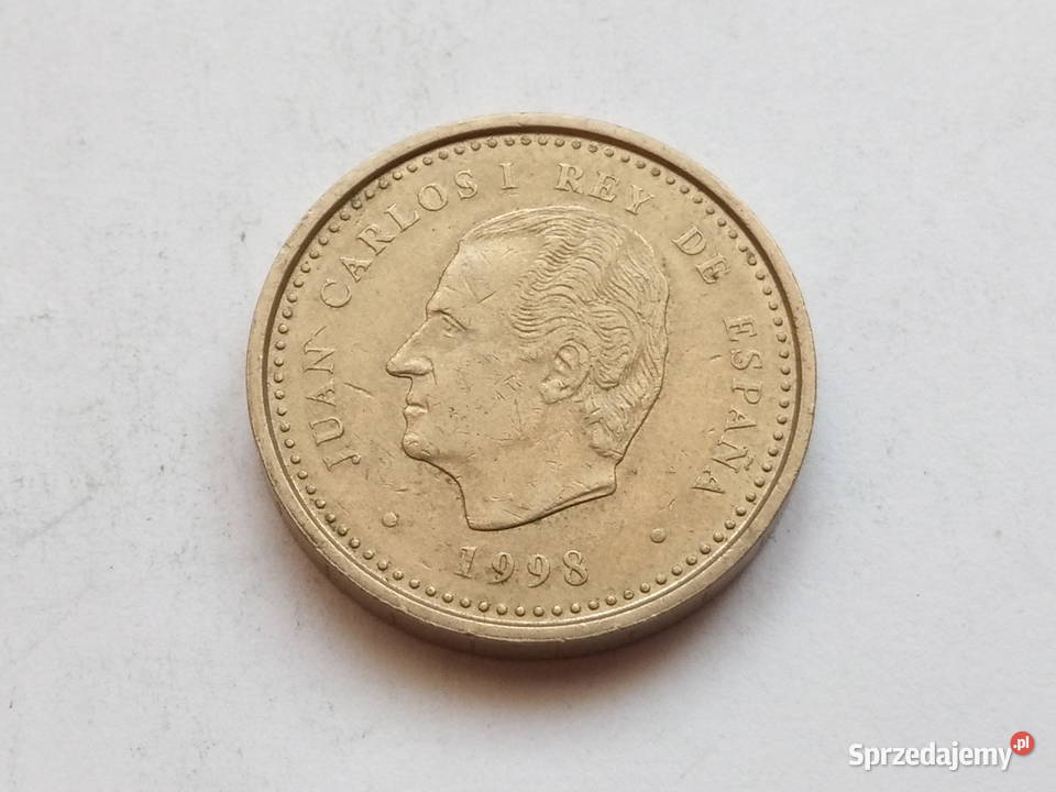 Moneta 100 Pesetas 1998r Dąbrowa Górnicza